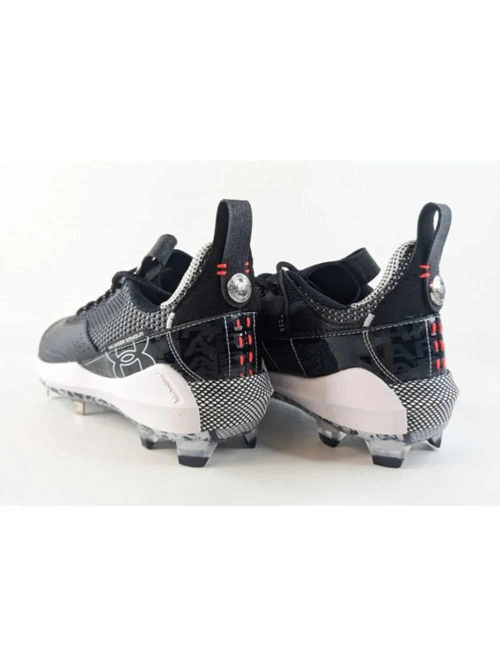 Under Armour Harper 7 Low ST Baseball Cleats Black Men’s Size 13 3025582‑001 NEW